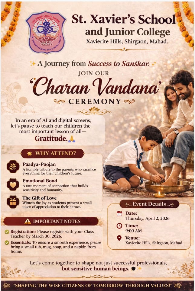 Charan Vandana Ceremony