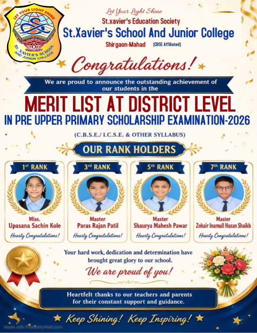 Scholarship Results